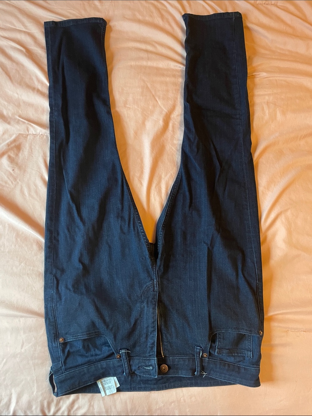 Slim Fit Men's True Classic Dark Blue Skinny Jeans